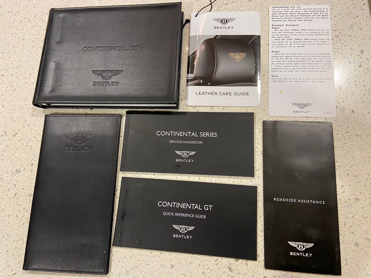 2016 BENTLEY CONTINENTAL GT SPEED V8 OWNERS MANUAL INFOTAINMENT