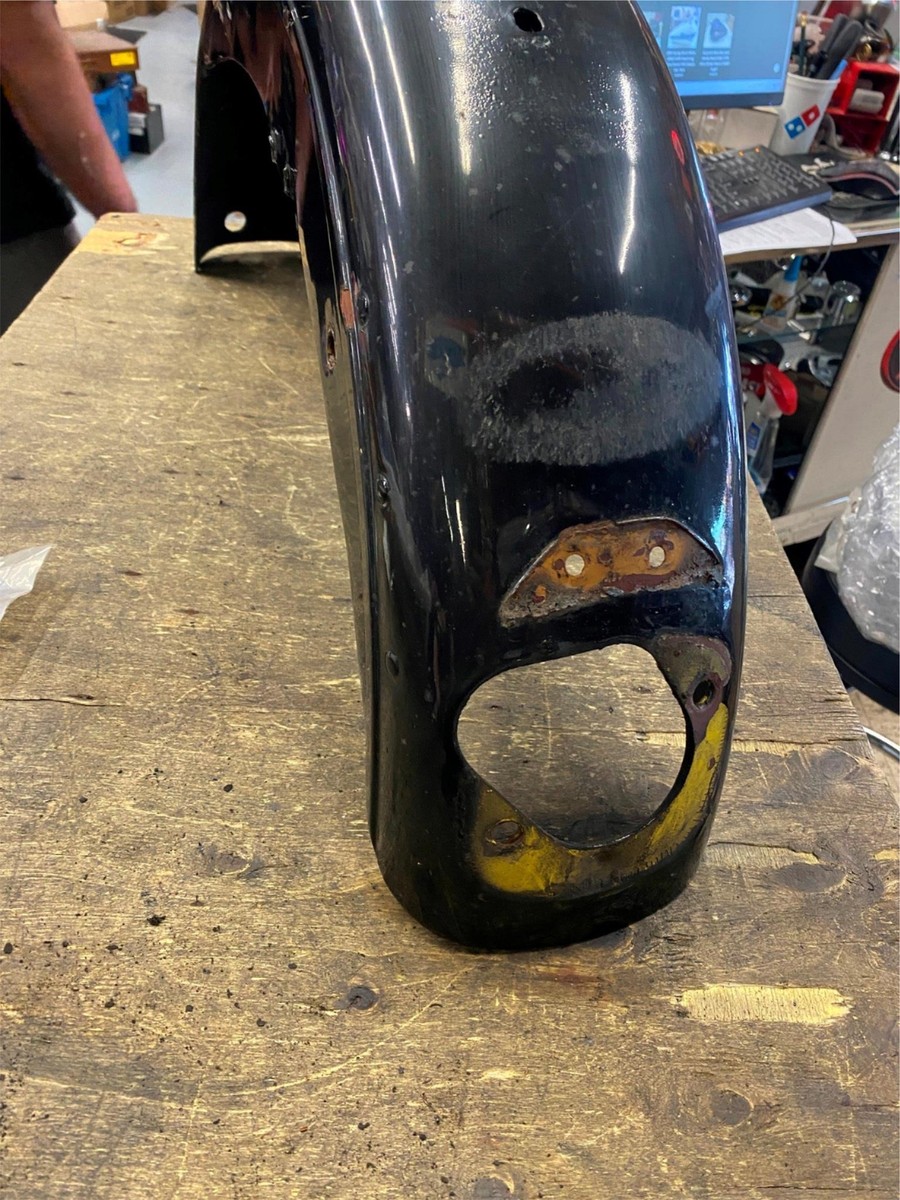 Vtg OEM Factory Rear Fender Sportster 1957-1972 XLH XLCH Ironhead
