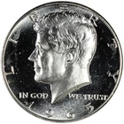 1965 SMS 50C Kennedy Half Dollar with Cameo Appeal