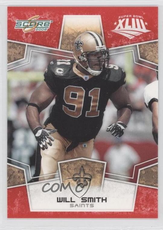 2008 Score Factory Set Red Will Smith #201 0b6