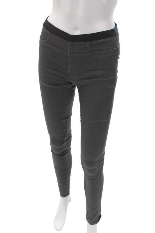 Helmut Lang Womens Skinny Cotton Blend Gray Jeans Size 25
