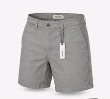 Taylor Stitch The Foundation Short Organic Cotton Sagebrush Grey Mens 31 NWT