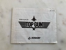 Top Gun  NES  Manual Only