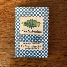 Tropicana Casino, Las Vegas promotional Deck of Playing Cards still sealed