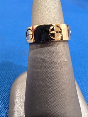 Cartier Love Ring Classic Model 18K Yellow Gold, Size 49 Euro