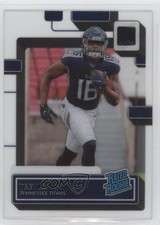 2022 Panini Clearly Donruss Rated Rookie Treylon Burks #62 04g8