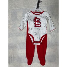 MLB Baby 3 pc Set St Louis Cardinals Sz 3/6 months