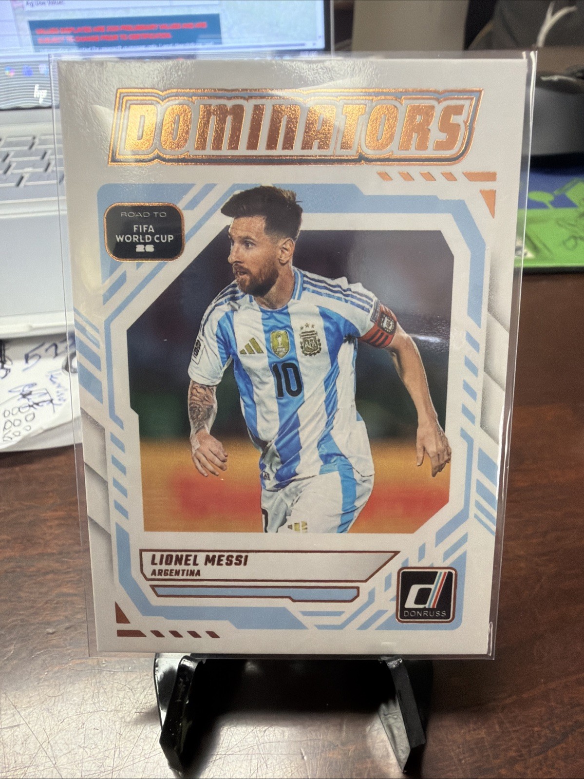 2025-26 Panini Donruss Road to Fifa World Cup - Dominators Lionel Messi #3