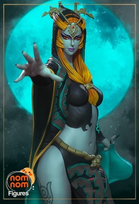 Midna - Zelda - Resin Print Figur 14K - PAINTED/UNPAINTED 1:10