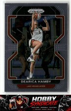 2022 Panini Prizm WNBA #15 Dearica Hamby Silver Error Card
