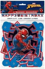 Spiderman Banner Birthday Party Supplies