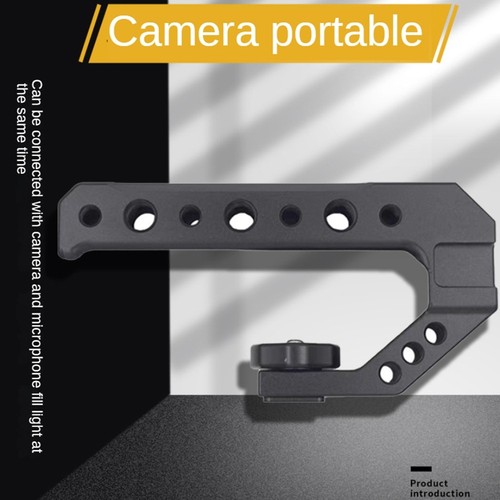 Universal DSLR Kamera Rig Top Griff drei Cold Shoe Adapter Halterung für LED2289 - Bild 8 von 10