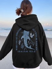 HOT-Women's Isaiah 4110 Bible verse hoodie