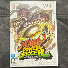 Nintendo Wii Mario Power Soccer KOREAN VERSION Disc w/ Case