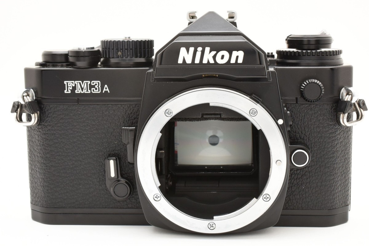 Nikon FM3a ブラック本体, 35mm f2, 80-200f4 レンズ Nikon FM3A SLR Film Camera - Black (Body Only) for sale online | eBay