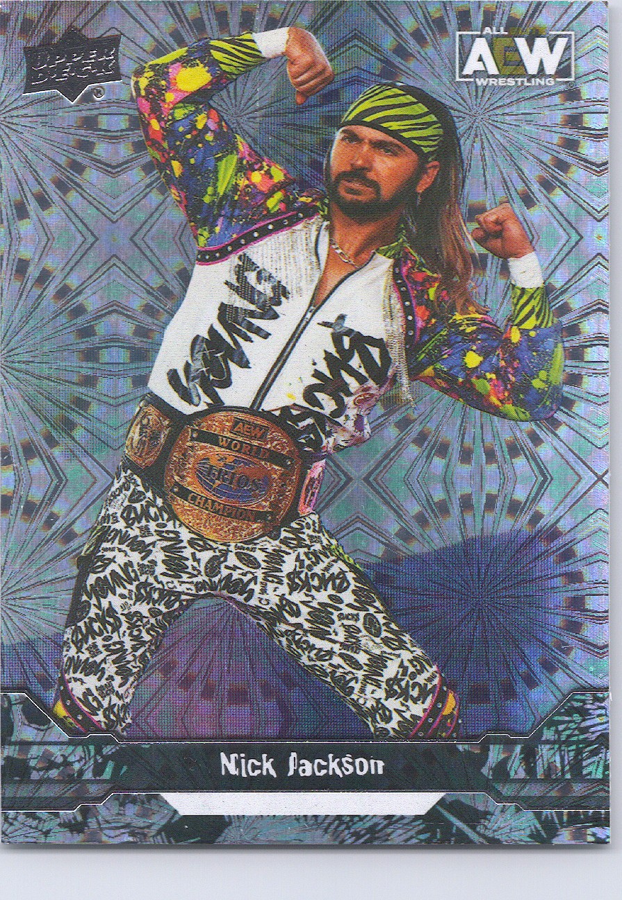 2023 Upper Deck AEW Nick Jackson #41 Pyro Wrestling