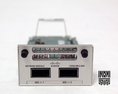 Cisco C9300-NM-2Q Catalyst 9300 2x 40G Switch Network Module for C9300 Switches