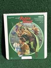RCA SelectaVision VideoDisc CED The Adventures Of ROBIN HOOD Errol Flynn 1982
