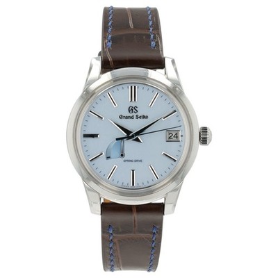 Grand Seiko Elegance Skyflake Blue Dial Steel 40mm Automatic Men s Watch SBGA407