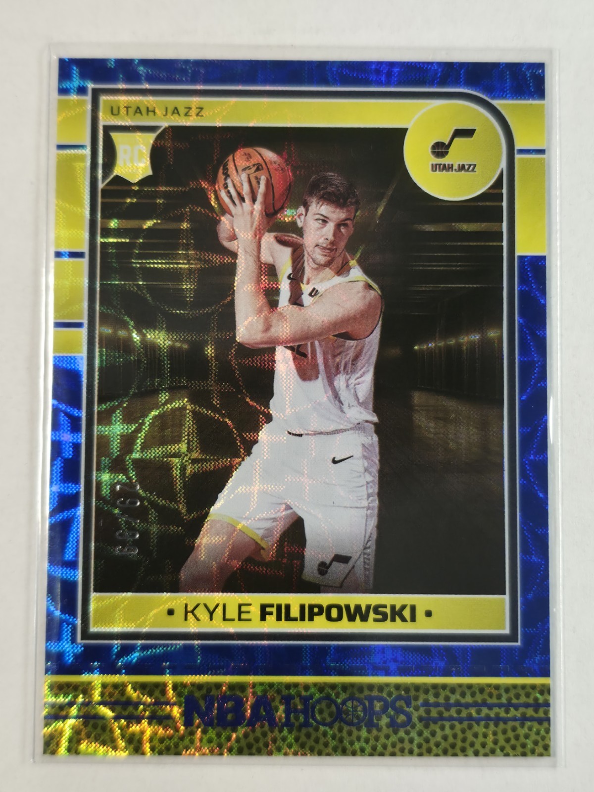 Kyle Filipowski 2024-25 Panini NBA Hoops Blue Scope  /99 Jazz #262