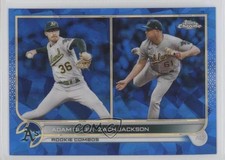 2022 Chrome Update Sapphire Edition Rookie Combos Adam Oller Zach Jackson 0o6m