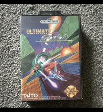 Taito Ultimate QIX Sega Genesis Shooter Game (Qix Series) w/ Manual & twin cobra