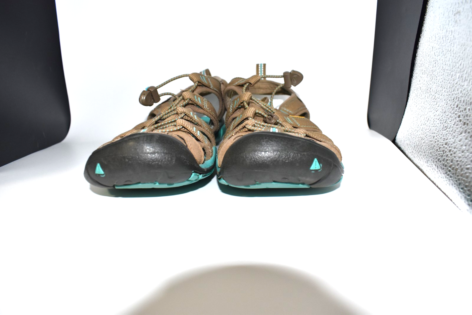 Keen Sandalo Escursionismo Donna 8 5 Impermeabile Esterno Punta Chiusa Turchese ECCELLENTE