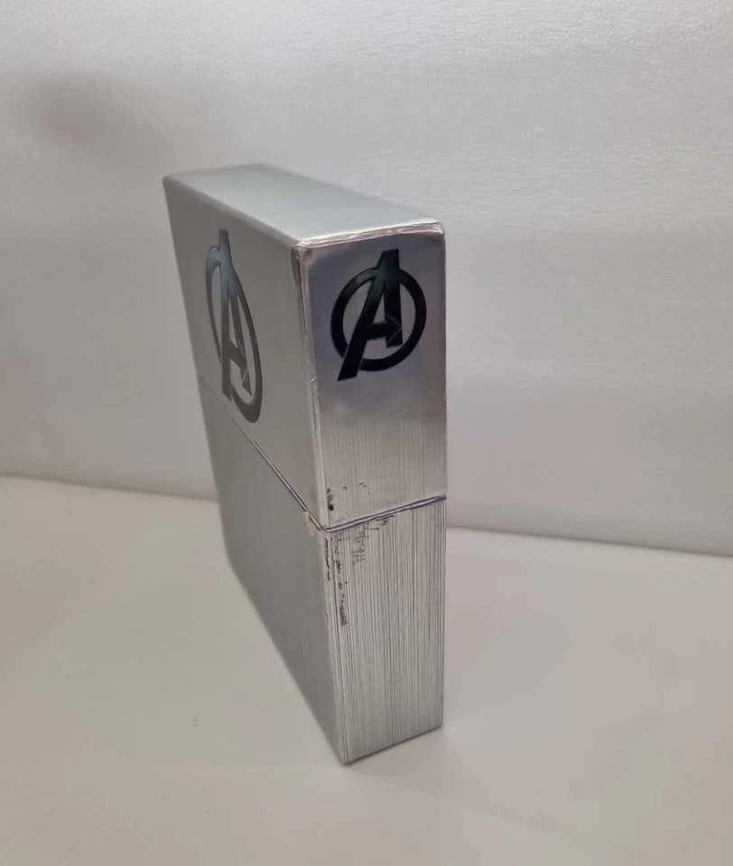 Marvel Avengers 6 Film Blu-ray Box Set – Phase One Collection– Discs VG, WornBox - Image 4 of 4