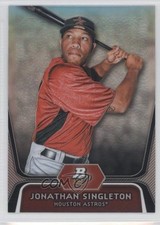 2012 Bowman Platinum Prospects Refractor Jon Singleton Jonathan #BPP41 0c6