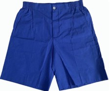 Gucci Heavy Cotton Popeline W/EMB Blue Print shorts size IT 50