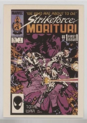1991 Comic Images Marvel 1st Covers Series 2 Strikeforce: Morituri #39 12gr