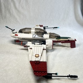 LEGO Star Wars ARC-170 Starfighter 7259 2005 100% Complete Build Partial Figs