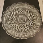 Vintage Anchor Hocking Wexford 14” Scalloped Edge Serving Platter