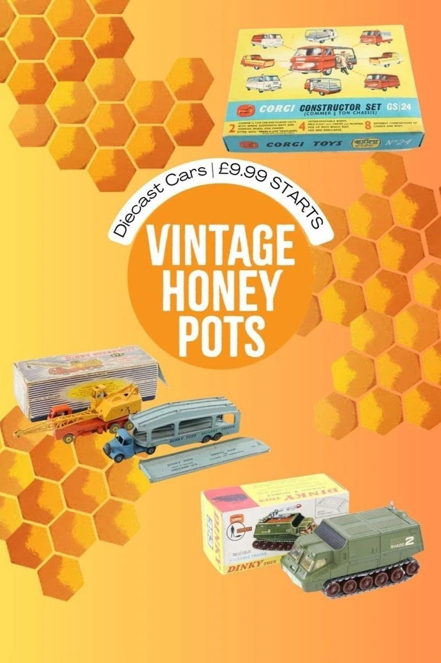 Collectable Diecast cars  | £9.99 starts | @VintageHoneyPots