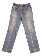 Schaefer Ranch Hand Dungarees Mens 34x32 Straight Blue Jeans Denim Made in USA