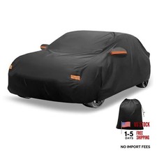 Car Cover Outdoor Waterproof Sun Rain Snow Hail Protection with Left Side