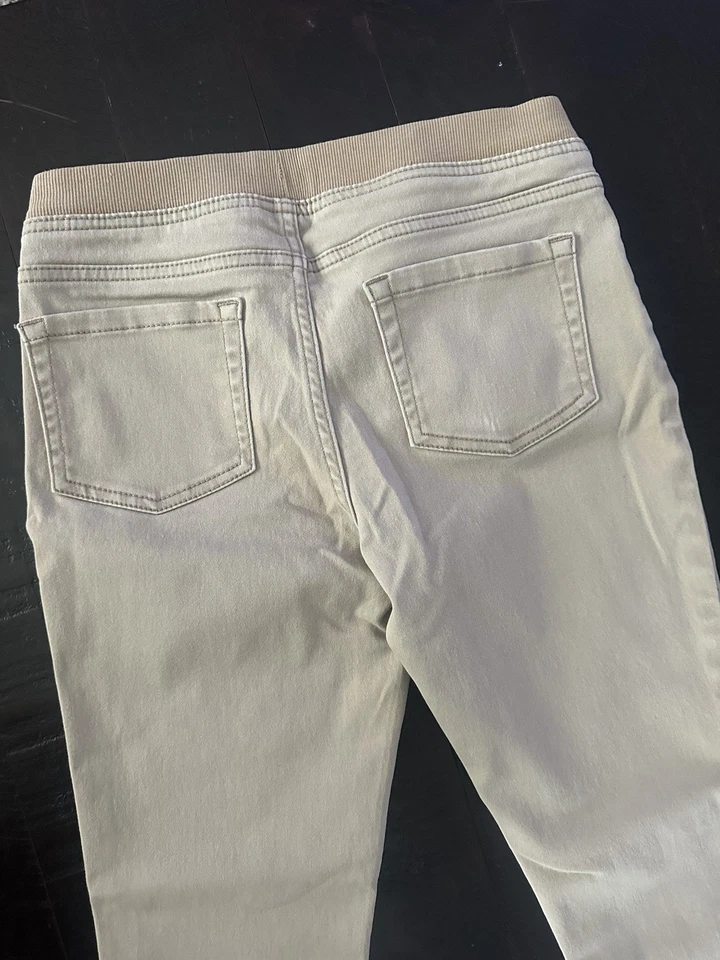 Pantalones Uniforme Niñas Caqui Talla XL 14/16 Estilo Jegging Marca Wonder Nation Foto 3 de 3