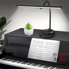 Piano Light, Upgraded LED Piano Lamp for Grand/Upright  Digital Pianos, Round