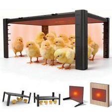 Brooder Plate for Chicks Adjustable Chick Heat Plate, Heat Plate for Chicks...