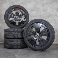 Mercedes EQE Winterräder 19 Zoll V295 Felgen A2954011200 schwarz glanz
