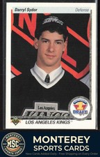 Darryl Sydor 1990-91 Upper Deck RC #358 Los Angeles Kings