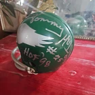Tommy McDonald Autographed Mini Helmet-Philadephia Eagles Football HOF