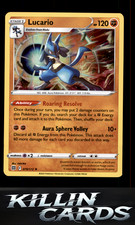 Lucario 079/172 Pokemon Holo Rare SWSH09: Brilliant Stars Card NM