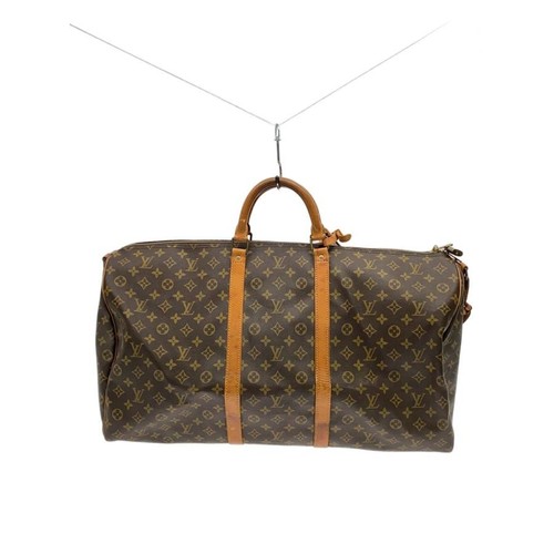 LOUIS VUITTON Bag: Keepall Bandouliere 60 M41412 Brown W61H32D27cm w/NA;