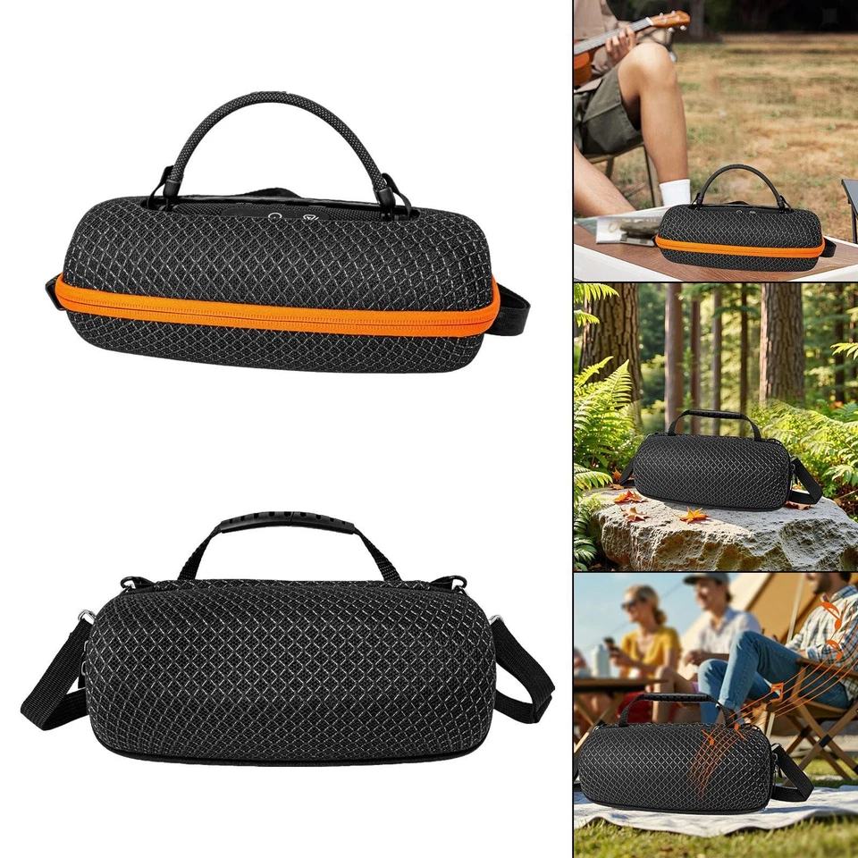 Sac de rangement pour haut-parleur portable, étui de transport rigide, - Photo 1/1
