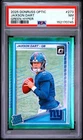 2025 PANINI DONRUSS OPTIC GREEN HYPER #273 JAXSON DART ROOKIE RC PSA 7