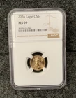 2026 American Gold Eagle $5 NGC MS69 1/10oz Fine Gold