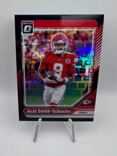 JuJu Smith-Schuster - 2024 Donruss Optic #136 Black Pandora Prizm /25 Chiefs SSP