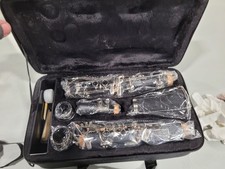  Deal Bb Clarinet for Students Beginners Ebonite Body with Carrying Case