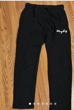Playboy Pacsun Womens Jogger Sweatpants Lounge pants Size Medium Black